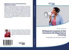 Bookcover of Afrikaanse vrouwen in het ministerie: De Nigeriaanse ervaring