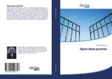 Bookcover of Open deze poorten