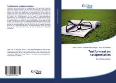 Buchcover von Testformaat en testprestaties