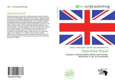 Borítókép a  Operation Dryad - hoz