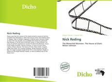 Capa do livro de Nick Reding 