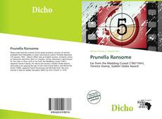 Capa do livro de Prunella Ransome 