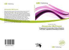 Bookcover of Alexander McCowan