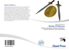 Portada del libro de Battle Of Marton