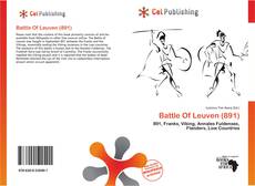 Portada del libro de Battle Of Leuven (891)