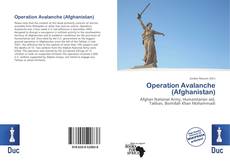 Bookcover of Operation Avalanche (Afghanistan)