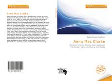 Buchcover von Anna Mac Clarke