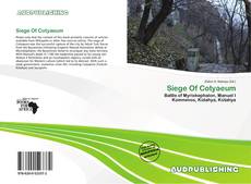 Portada del libro de Siege Of Cotyaeum