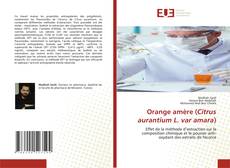 Orange amère (Citrus aurantium L. var amara)的封面
