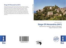Copertina di Siege Of Alexandria (641)