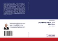 Capa do livro de English On Taxes and Taxation 