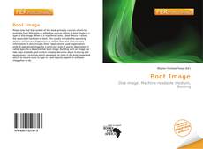 Buchcover von Boot Image