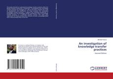 Portada del libro de An investigation of knowledge transfer practices