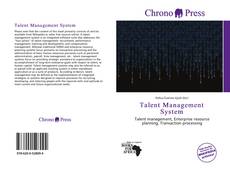 Bookcover of Talent Management System