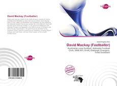 Portada del libro de David Mackay (Footballer)