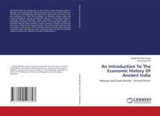 An Introduction To The Economic History Of Ancient India kitap kapağı