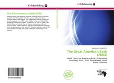 Capa do livro de The Great American Bash (2004) 