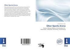 Bookcover of Ülker Sports Arena