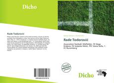 Capa do livro de Rade Todorović 