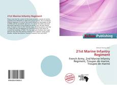 Portada del libro de 21st Marine Infantry Regiment