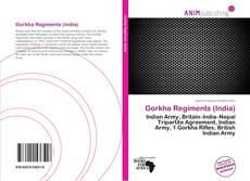 Capa do livro de Gorkha Regiments (India) 