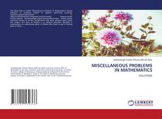 Bookcover of MISCELLANEOUS PROBLEMS IN MATHEMATICS