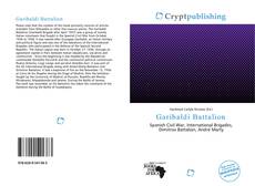 Bookcover of Garibaldi Battalion