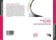 Buchcover von Corpo Truppe Volontarie