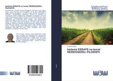 Bookcover of badania ESSAYS na temat HEIDEGGERA i FILOSOFII