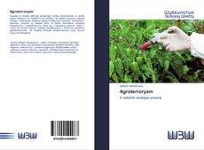 Agroterroryzm kitap kapağı