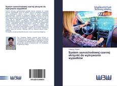 Capa do livro de System samochodowej czarnej skrzynki do wykrywania wypadków 
