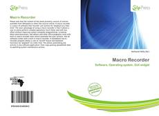 Buchcover von Macro Recorder