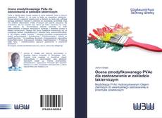 Couverture de Ocena zmodyfikowanego PVAc dla zastosowania w zakładzie lakierniczym