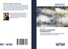 Bookcover of Poetycka fotografia krajobrazowa