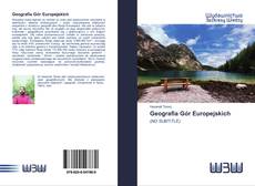 Capa do livro de Geografia Gór Europejskich 