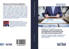 Capa do livro de Pisemne i ustne techniczne umiejętności komunikacyjne dla inżynierów/naukowców 