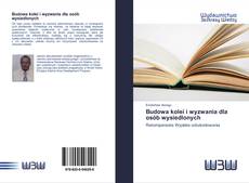 Couverture de Budowa kolei i wyzwania dla osób wysiedlonych