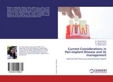 Copertina di Current Considerations in Peri-implant Disease and its management