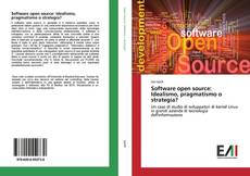 Buchcover von Software open source: Idealismo, pragmatismo o strategia?