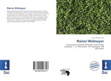 Copertina di Rainer Widmayer