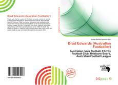 Portada del libro de Brad Edwards (Australian Footballer)