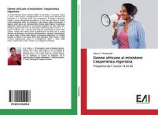 Capa do livro de Donne africane al ministero: L'esperienza nigeriana 