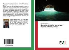 Buchcover von Nonostante tutto: speranza - impulsi biblico-politici