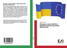 Buchcover von Principi e valori dell'UE e dell'ordinamento giuridico dell'Ucraina