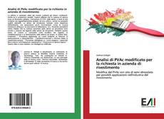 Bookcover of Analisi di PVAc modificato per la richiesta in azienda di rivestimento