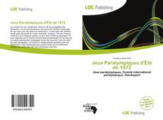 Bookcover of Jeux Paralympiques d'Été de 1972