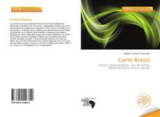 Bookcover of Carlo Blasis