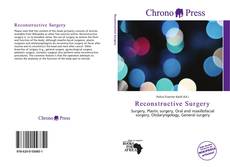 Bookcover of Reconstructive Surgery