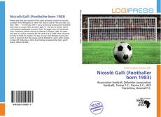 Niccolò Galli (Footballer born 1983) kitap kapağı