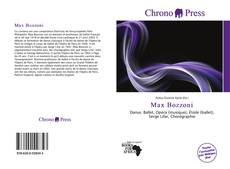 Bookcover of Max Bozzoni